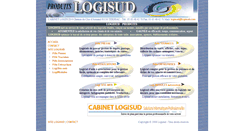 Desktop Screenshot of logiciel.logisud.com